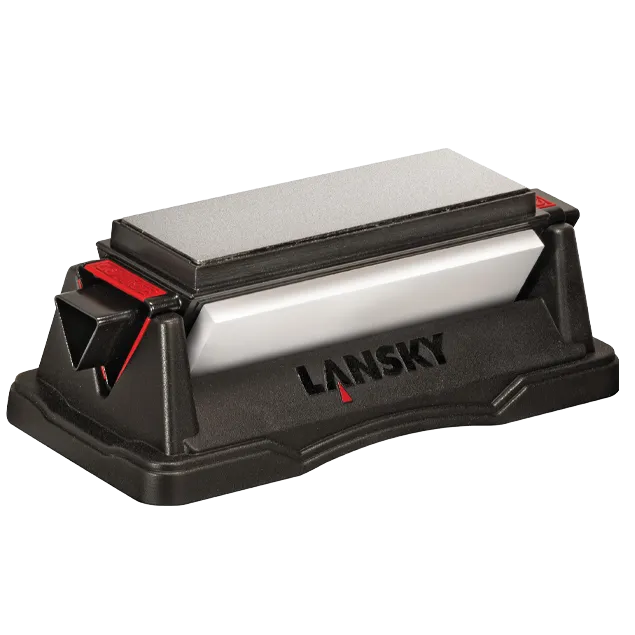 Lansky Sharpeners Tri-Stone Benchstone 2" x 6"