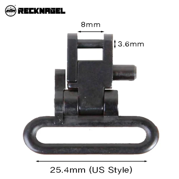 Recknagel SECURA Sling Swivel 25.4mm / 1 Inch Loop – Single - Image 3